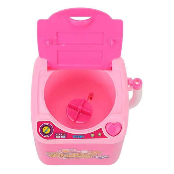 Makeup Brush Cleaner Device, Abs Söt Borste Tvättmaskin Professionell Automatisk Bärbar För Kvinnor För Powder Puff