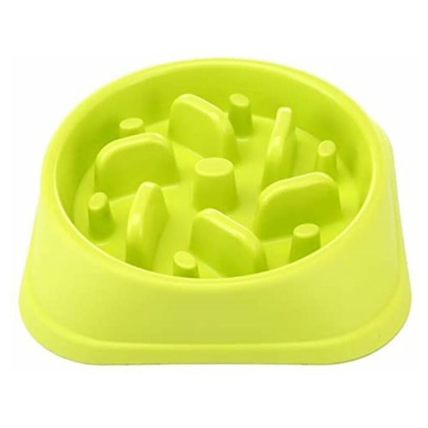 Slow Feeding Slow Feeding Dog Bowl Anti-slip Design Interactive Fun?? when feeding dogs (green)