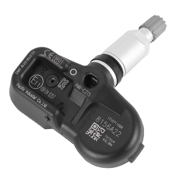 Däcktrycksövervakningssystem (TPMS) Sensor Kompatibel Toyota (1 st)