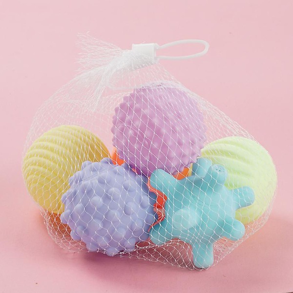 Textured Multi Ball Set - Textured Ball Set Leksak för sensorisk utforskning och engagemang, från 6 månader och uppåt