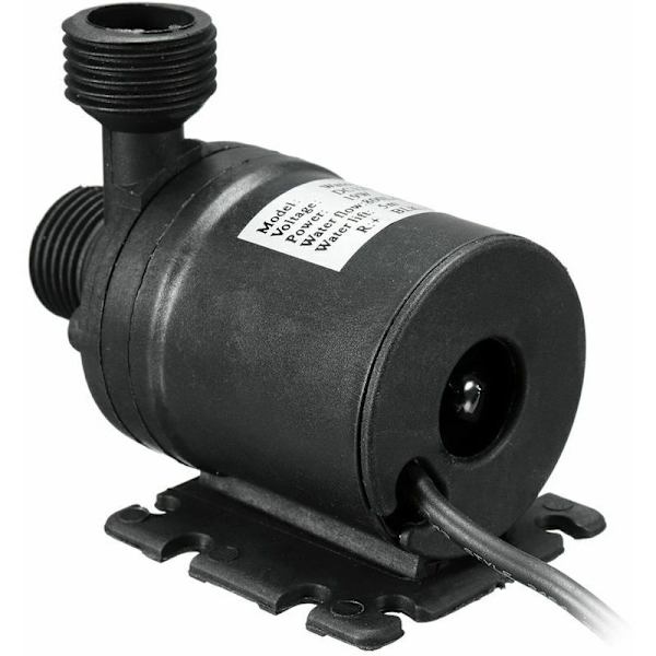 DC12V Högpresterande nedsänkbar pump Lågbrustig borstlös DC-pump 50 cm kabel