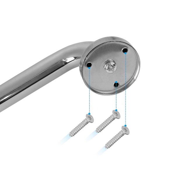 Badkar dusch säkerhetshandtag rostfritt stål anti-slip handledare