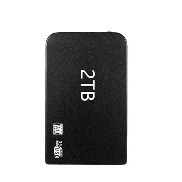 2TB Hårddiskar 2,5\" Passar för PC Laptop Extern Ultrasmal USB 3.0 HDD (2TB)