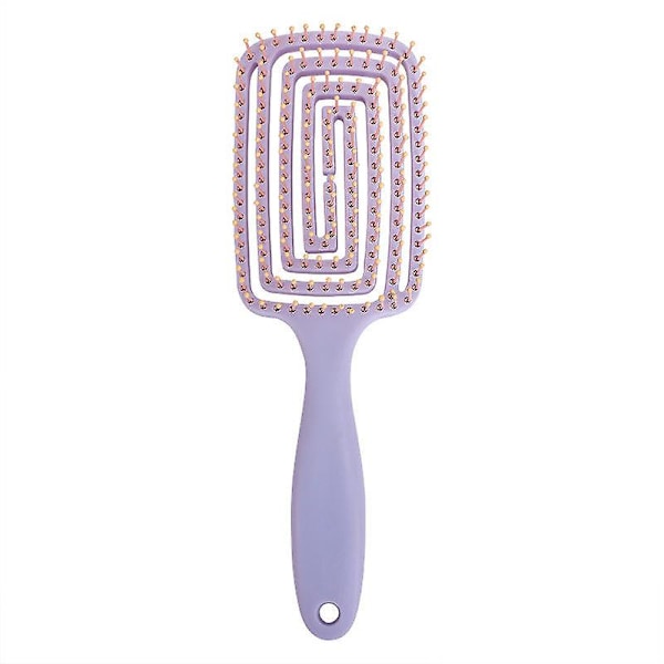 Mini Wet Detangler Hårborste För Vått & Torrt Hår | Perfekt För Barn & Resor | Eliminerar Knuffar & Minskar Brott 1 Rosa+1 Blå