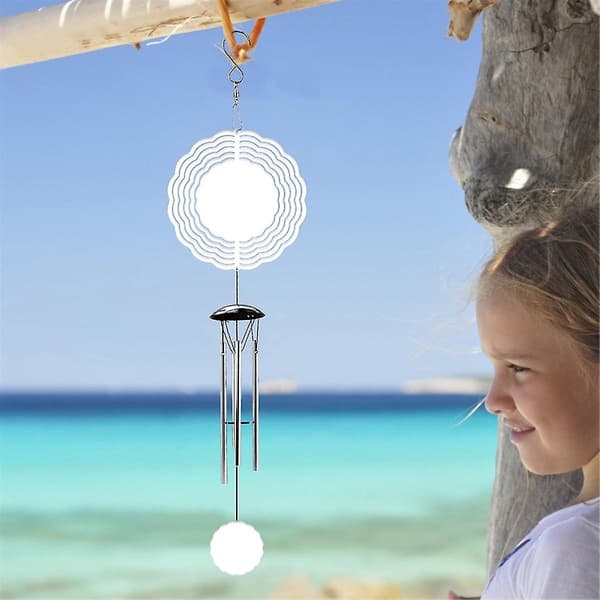 Sublimering Vind Spinner Ämnen 6inch Sublimering Ämnen För Värmepressöverföring Sublimering Ämne