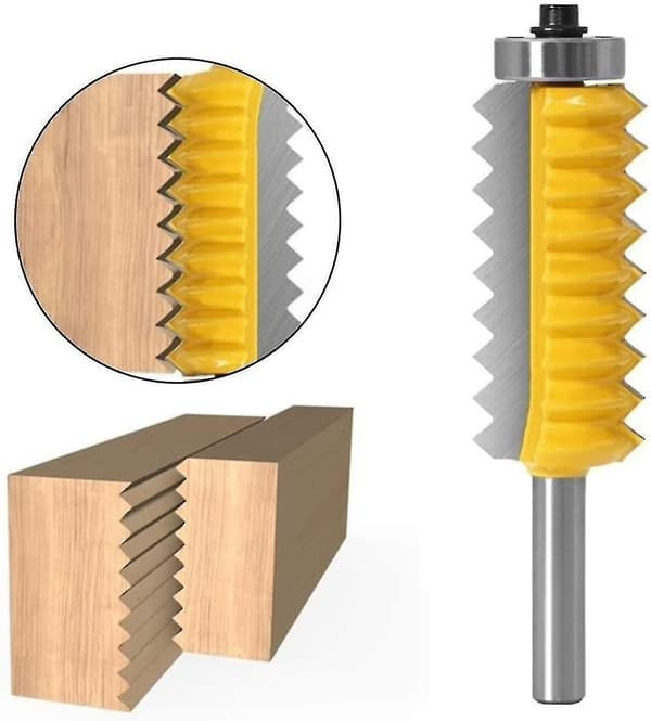 8 mm skaft Panneau Surlev V-bits fogar gemensamma fräsar för trätapp