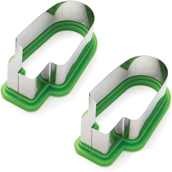 2-pack gröna isbitformer