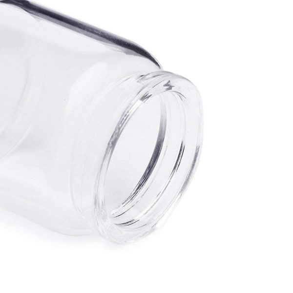 6 st 50 ml 47 mm x 50 mm små glasflaskor med korkproppar små förvaringsburkar för kryddor bröllopsdekorationer