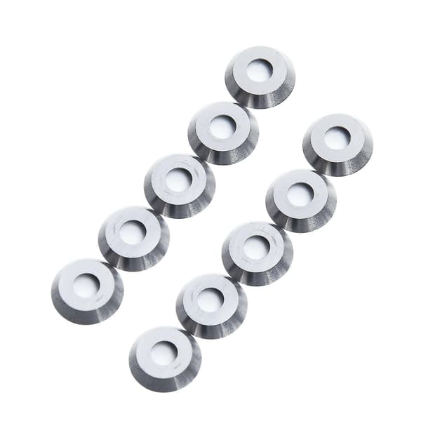 10 st Diameter 12 mm Rund Karbidskär Insert Passar För Ci3 Träbearbetning
