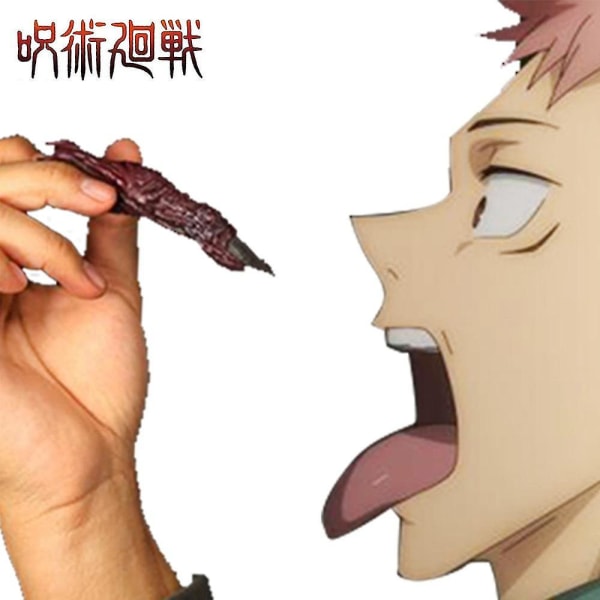 Anime Jujutsu Kaisen Cursed Finger Demon Yuji Itadori Cosplay Props Resin Accessory