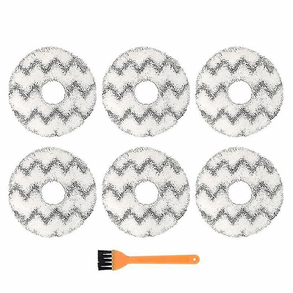 7-pack robotdammsugare tvättbar moppdyna moppersättning