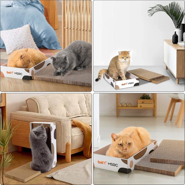 3-delad kattklösbräda, dubbelsidig kattklösbräda