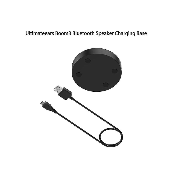 För Boom3 Bluetooth högtalare Laddningsbas Ue Blast Dock bärbar laddare, vit