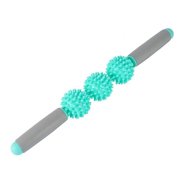 Fascia muskelrulle - Cellulitmassager - Fascia rulle för celluliter och ömma muskler - Nacke, ben, rygg, kroppsrulle djupvävnadsmassageverktyg