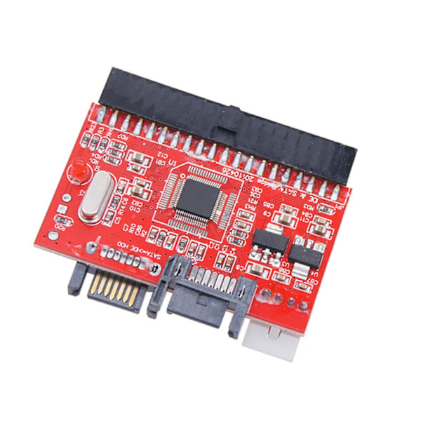Pata/ide till Serial Ata Sata-gränssnitt Hårddisk Hdd Dvd-adapterkonverter Yo