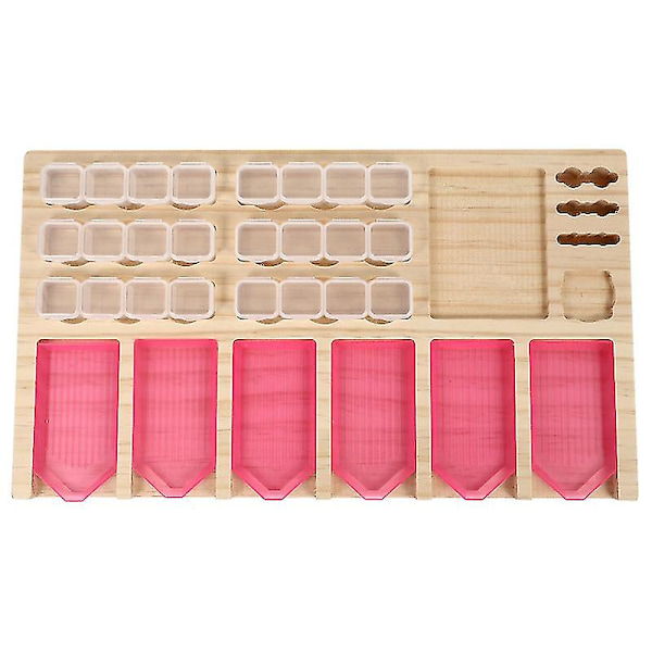 1 set Diamantbild Verktygsbricka