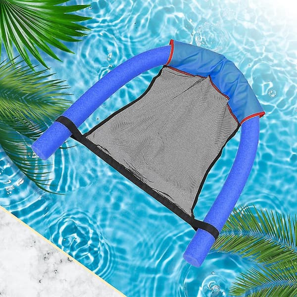 Hållbar Pool Flytstol Simbassäng Flytande Poolparty Leksaker-1 (Blå)