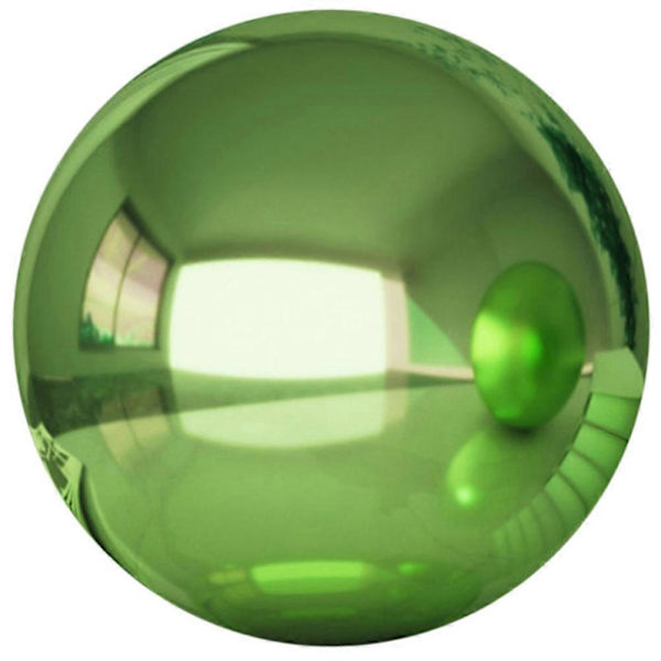 Reflekterande Boll i Rostfritt Stål, Gazing Ball Trädgårds Spegelkula Polerad Sfärisk Patio Dekoration