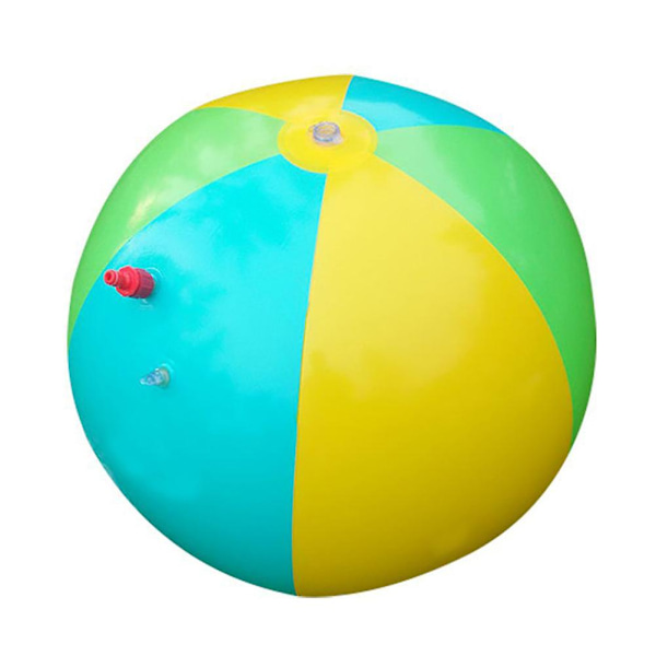 Strandleksak Uppblåsbar Sprayboll Pedagogisk Bollleksak Strandspridarboll Vattensprayboll Vattenboll