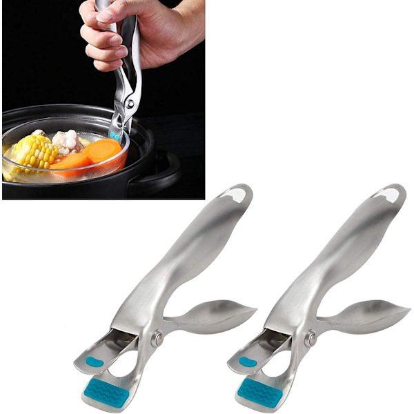 Rostfritt stål brännklipp set om 2