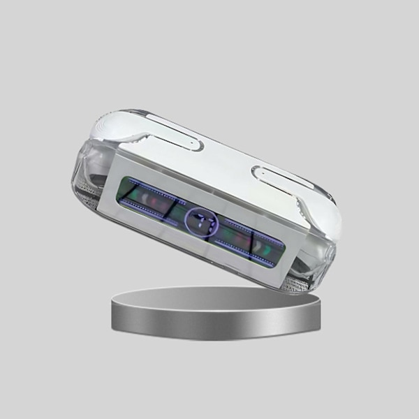 Trådlöst Bluetooth-headset med färgskärm, digital display, pekskärm, stor kapacitet och lång batteritid, KingWhite