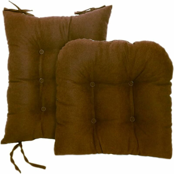Cafe Rocking Chair Cushion Set, Non-Slip Rocking Chair Cushions with Ties, Soft Thick Seat Cushions for Indoor Office Home