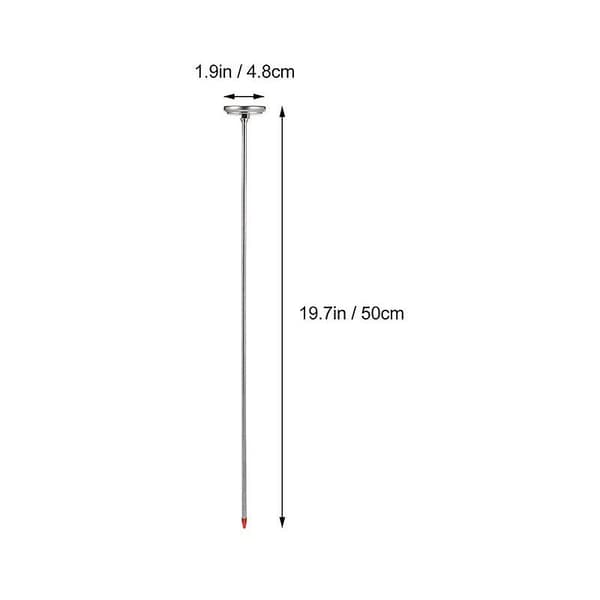 1 st jordtermometer förlängningssond temperaturverktyg komposttermometer