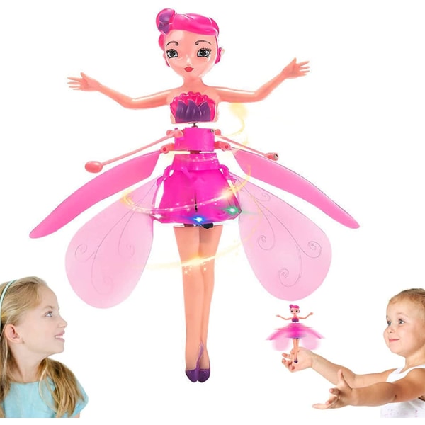 Svävande älvdocka, USB Sky Dancer Rosa