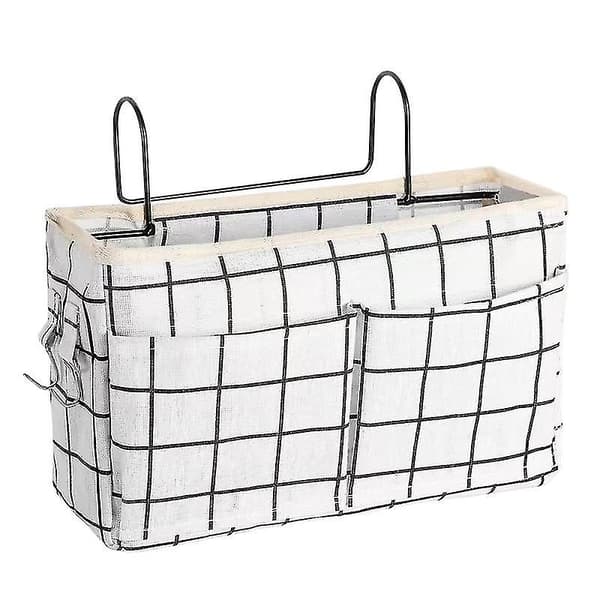 Sängförvaringsväska med krokar Multifunktionell hängande arrangör Caddy