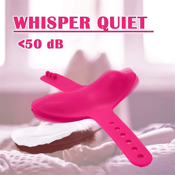 Trådlös fjärrkontroll silikon ägg hoppande osynlig bärande vibrator G-punkt massageröd