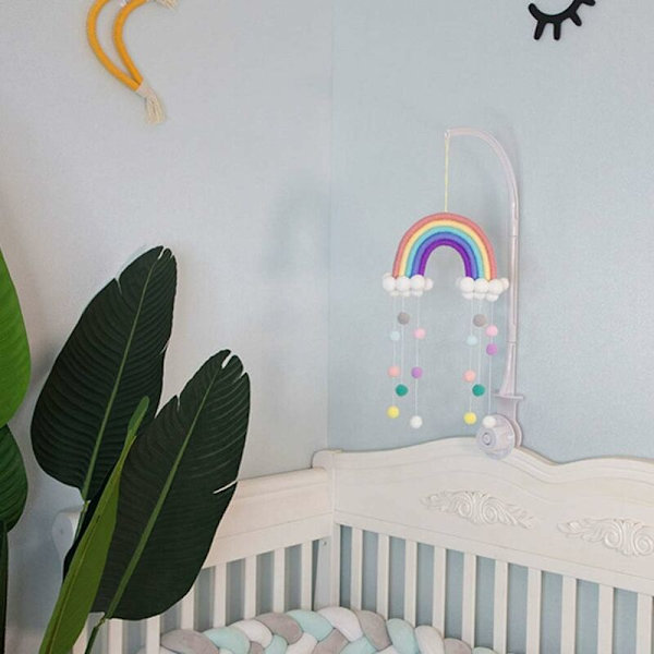 Nativitetsvindspel hängande moln regndroppar babyrumsdekoration