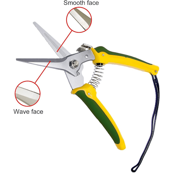 Fotsakser i karbonstål for geithover, sauer, 8'' lange