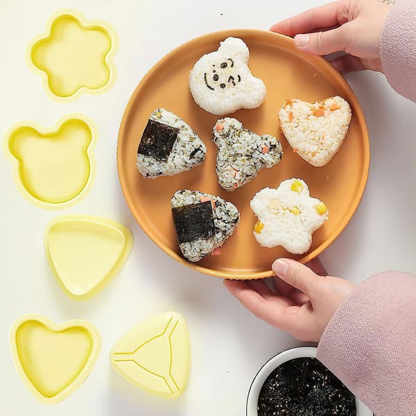 4 st sushi risbollform pressad risform söt risbollform risboll