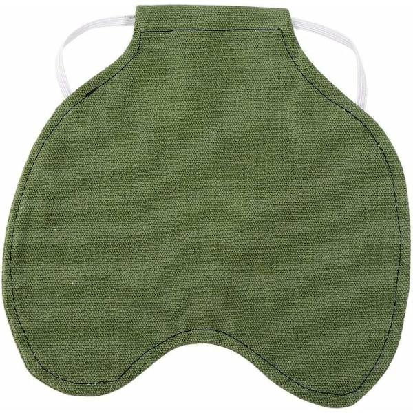 Fjäderdräktsskydd Premium Tyg Fender Guard Höna Kyckling Sadel Förkläde Dubbel Triumf Jacka (Grön)
