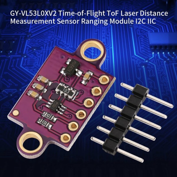 GY-VL53L0XV2 Flyvetid ToF Laser Distance Måling Sensor Telemetri Modul I2C IIC Telemetri System