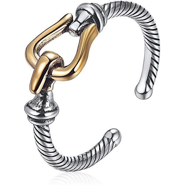Sterling silver justerbar damring, ringjustering, ring silver 925 mässing 18k guldpläterad