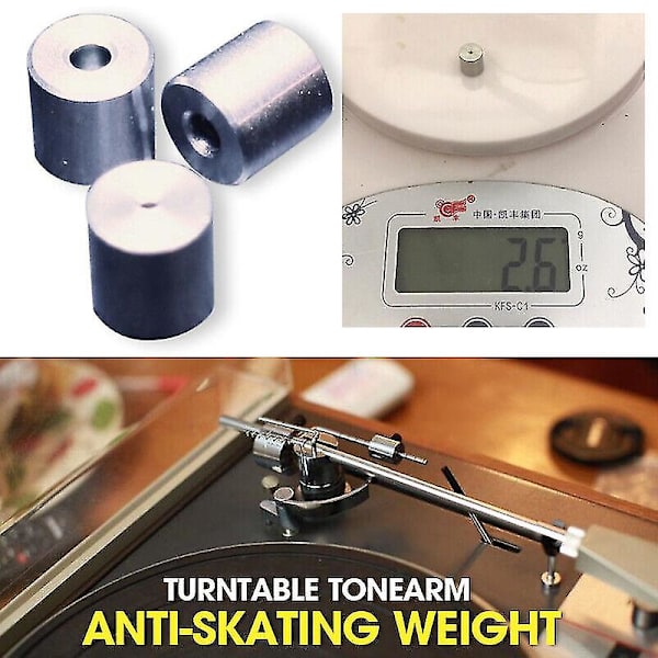 Skivspelare Tonarm Anti-Skating För Sme Lenco Thorens Arm Ersättningsdel Yo