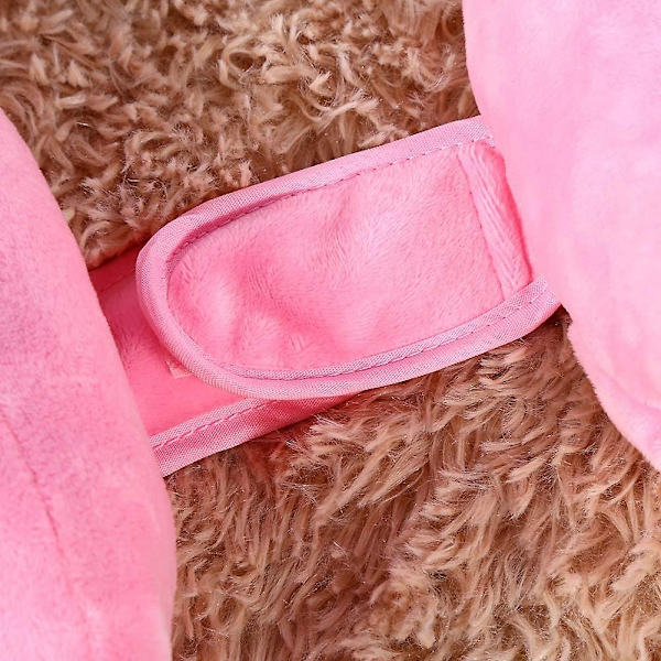 Spädbarns Säkerhet Justerbar Resepudde Barnvagn Bekväm Huvudstöd Kudde För Småbarn Resepudde Barn (rosa)