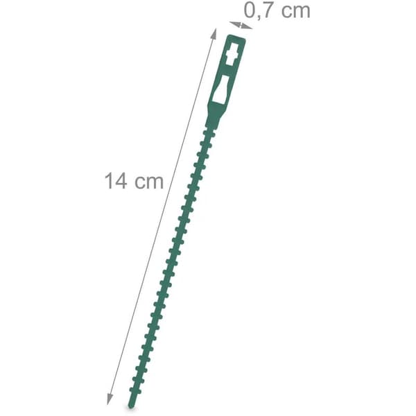 relaxdays plantebånd 14 cm sæt med 200