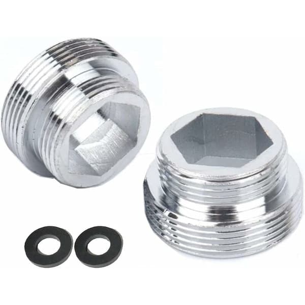 2-pack solida kökskranadaptrar (M20 till M22)
