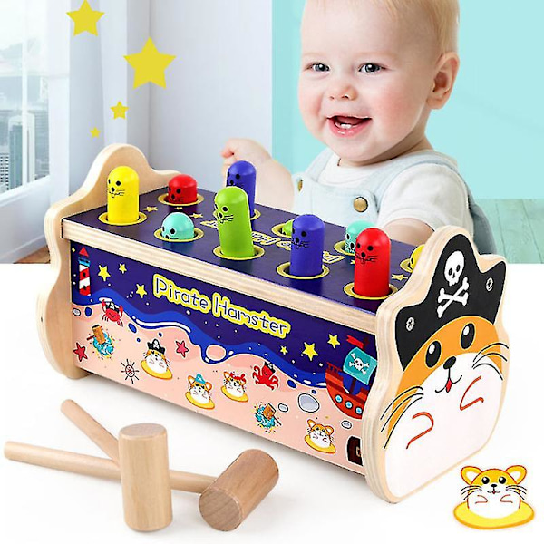 1 set Hammare Slå Leksak