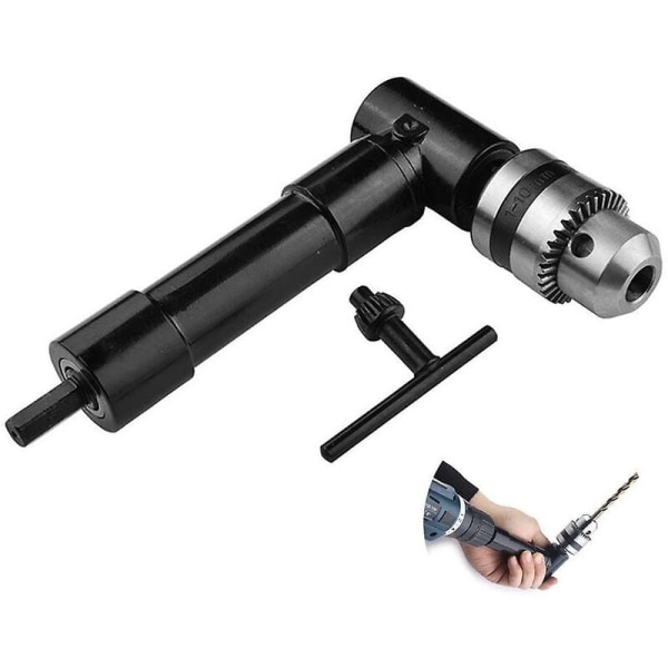 1500 RPM vinkeladapterchuck i aluminium med 3/8\" fäste, 90 graders 8 mm sexkantsfäste för elverktygstillbehör