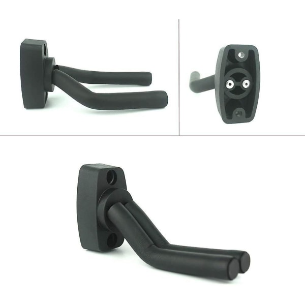 Gitarrhängare för vägg Gitarrväggställ 2-pack Håll gitarrväggkrokfäste Display Tioamy Gitarrvägg