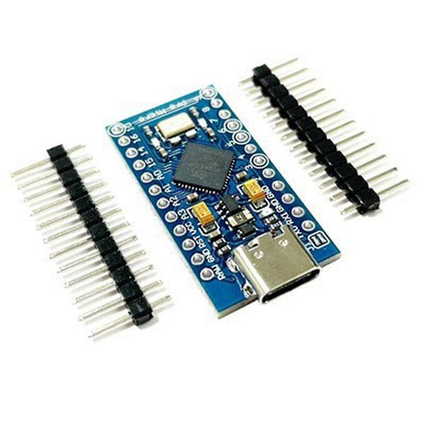 Typ-c-gränssnitt Atmega32u4 Själv Usb-uppdaterare 5v/16m Mikrokontroller Utvecklingskort