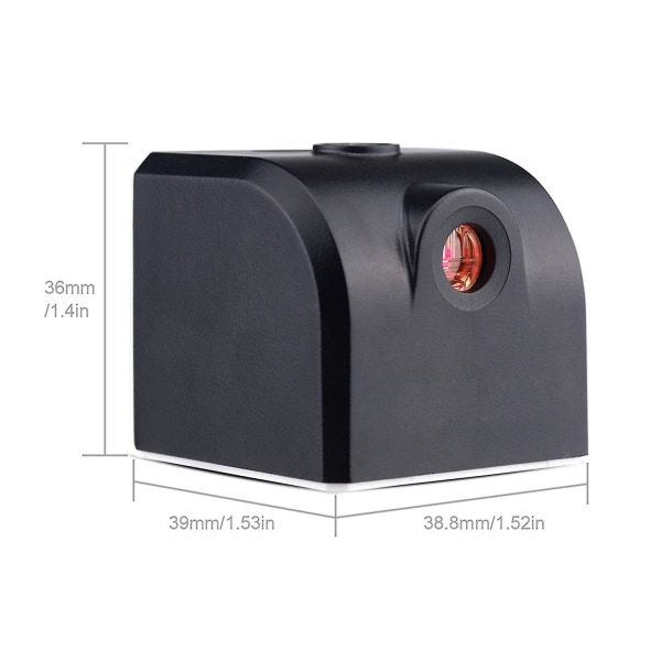 Grön/röd lasernivå självnivellerande 3d korslinjemätverktygssats med magnet Fix Yo（Grön）