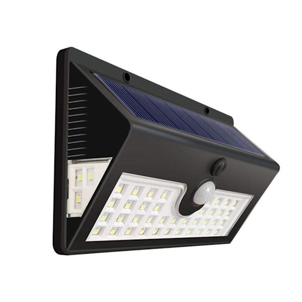 1 Pack 40 st LED 180° Rörelsesensor Utomhus Solcellslampa
