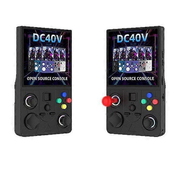 DC40V Retro Handhållen Spelkonsol 4,0-tums IPS-skärm Linux WiFi GamePad RGB-ljuseffekt Stöder 30+ emulatorer A