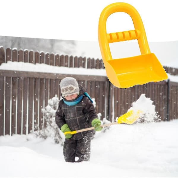 Barn Snöspade Perfekt Storlek För Barn Utomhus Plast Böj Säker Design