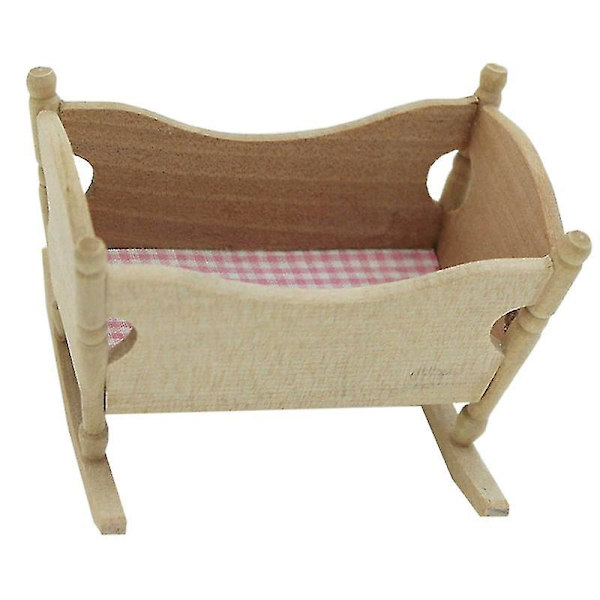 1 X Tiny House Cradle Model Möbelleksak