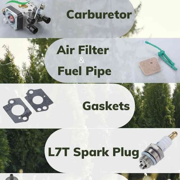 Karburator til FS38, FS45, FS46, FS55, KM55, FS85, reservedel, holdbar, havearbejde.